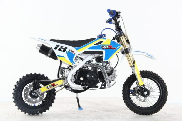moto de motocross para niño azul electrica